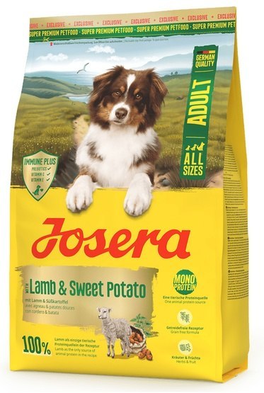 Josera Lamb & Sweet Potato jagnięcina z batatem adult 3 kg