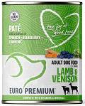 Euro Premium Pate jagnięcina, dziczyzna adult 400 g