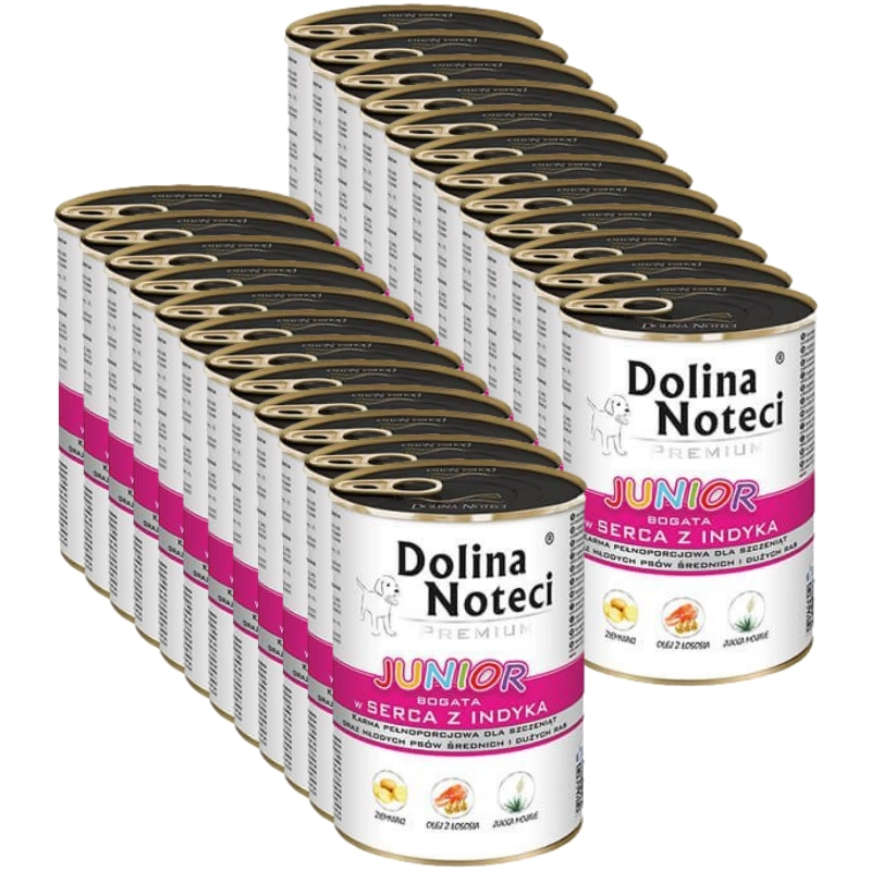 Dolina Noteci Junior indyk junior 400 g × 24
