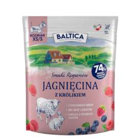 Baltica Smaki Regionów jagnięcina, królik adult małe rasy 1 kg