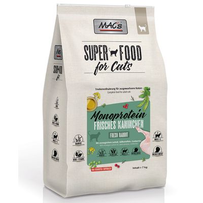 MAC's Superfood for Cats Sensitive królik adult 7 kg