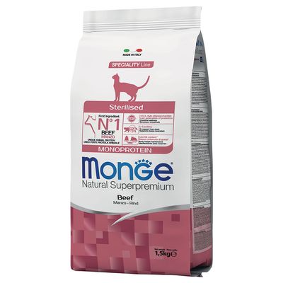 Monge Monoprotein Sterilised wołowina adult 1,5 kg