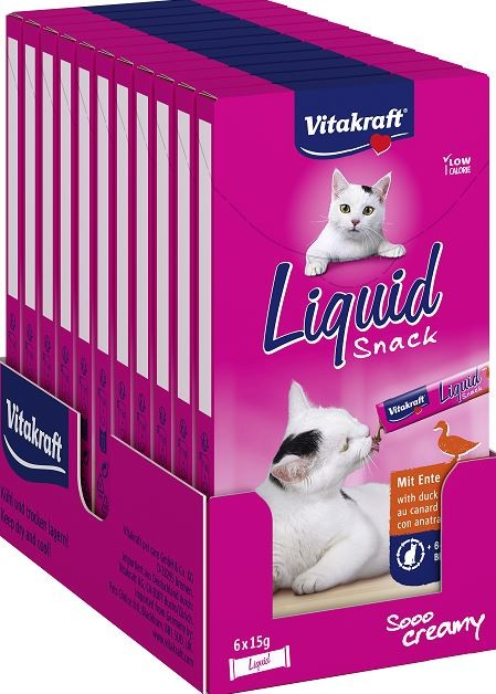 Vitakraft Liquid Snack kaczka 15 g × 66