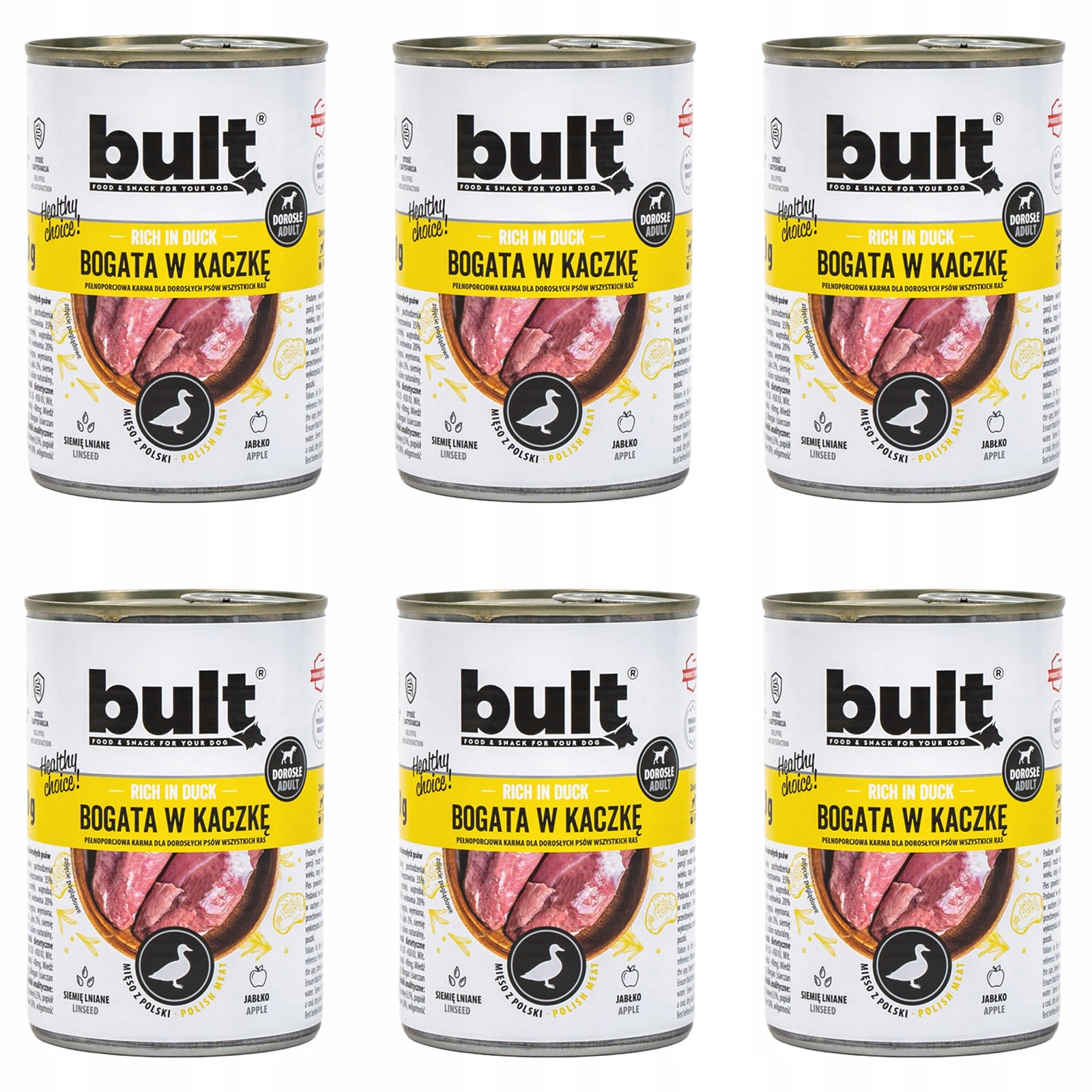 Bult kaczka 800 g × 6