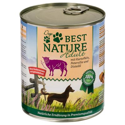 Best Nature jagnięcina adult 800 g × 6