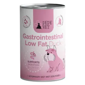 Paka Zwierzaka Pepe Vet Gastrointestinal Low Fat kaczka adult 400 g × 6