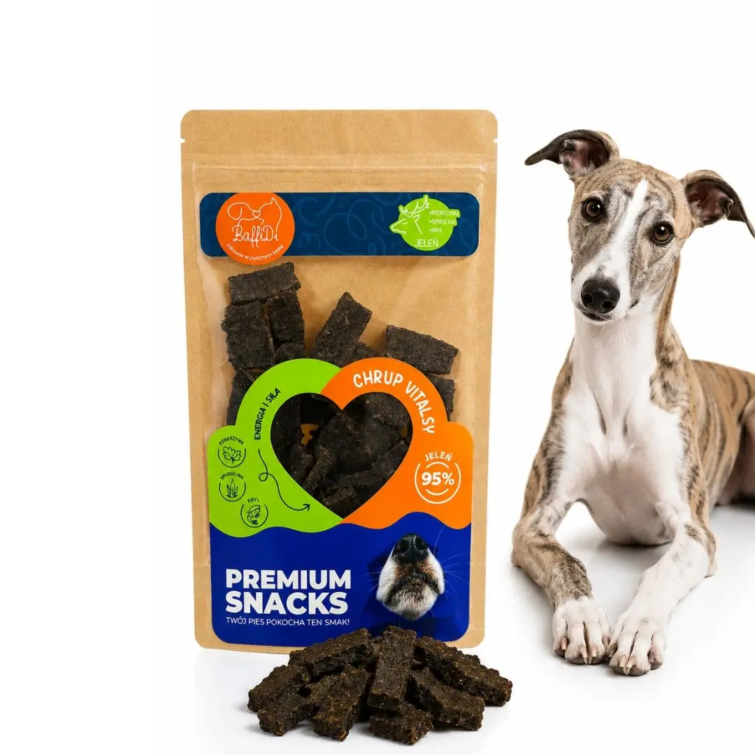 BaffiDi ChrupVitalsy dziczyzna z pokrzywą, spiruliną i krylem 90 g