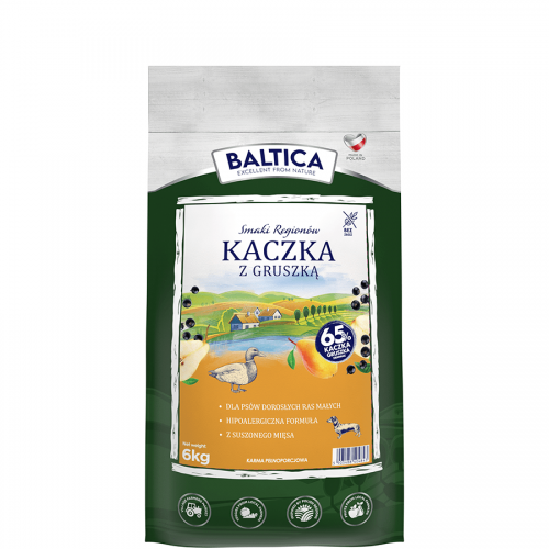 Baltica Smaki Regionów kaczka małe rasy 6 kg
