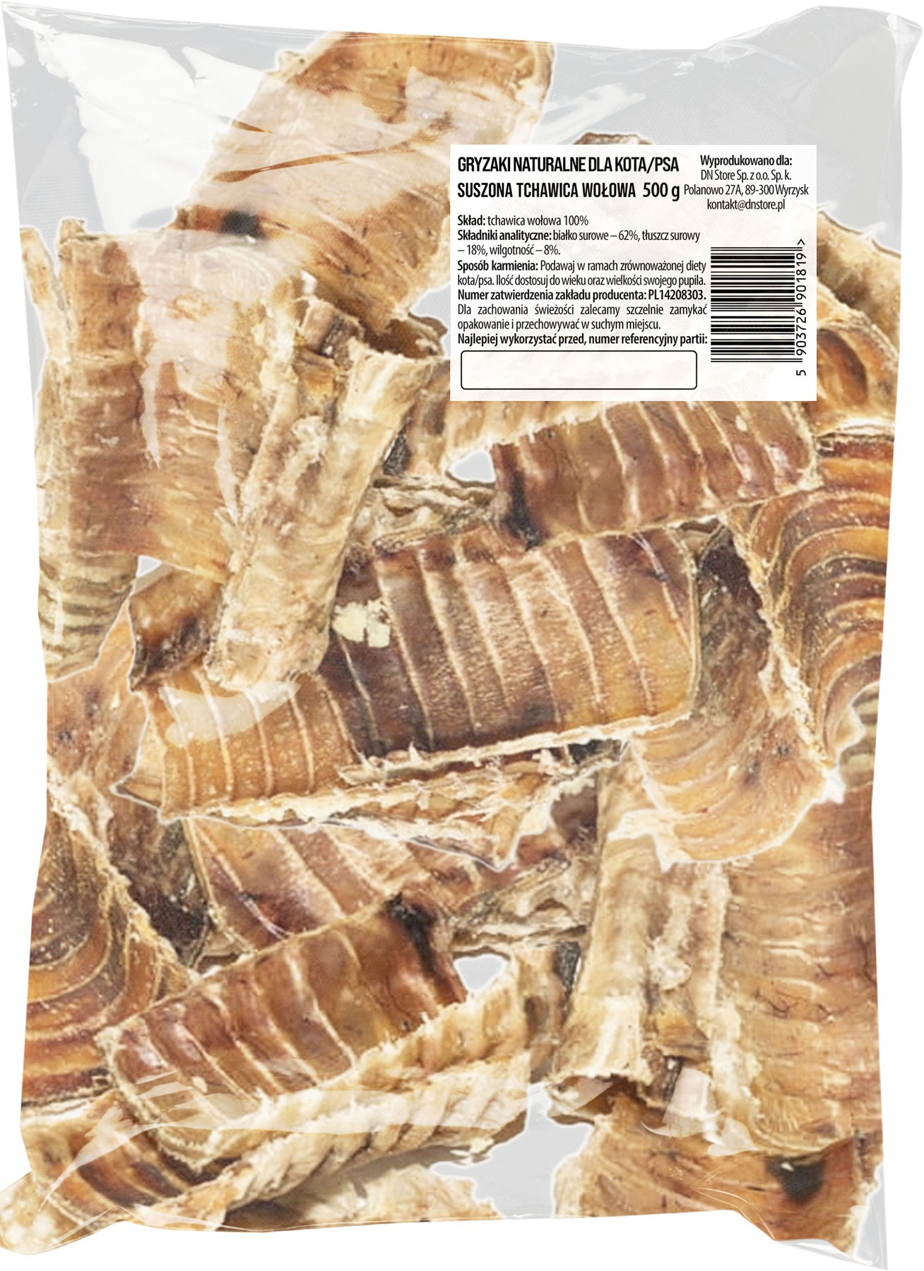 Dolina Noteci Natural Treats wołowina 500 g