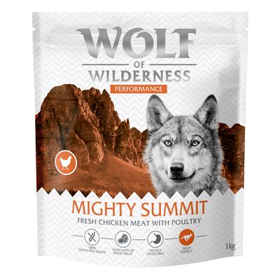 Wolf of Wilderness Explore The Mighty Summit kurczak 1 kg × 4