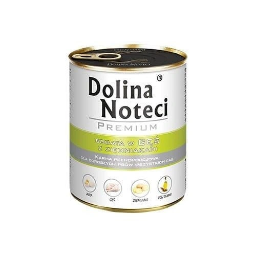 Dolina Noteci Premium gęś 15% z ziemniakami adult 800 g
