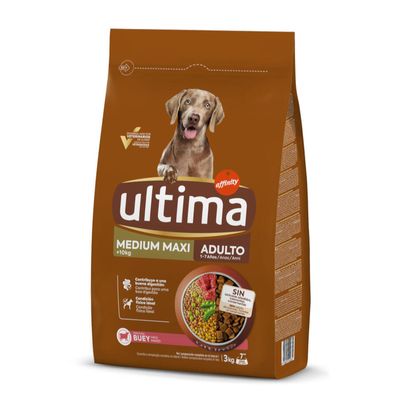 Ultima wołowina adult średnie rasy, duże rasy 3 kg