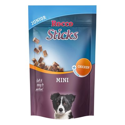 Rocco Sticks Mini kurczak junior małe rasy 70 g