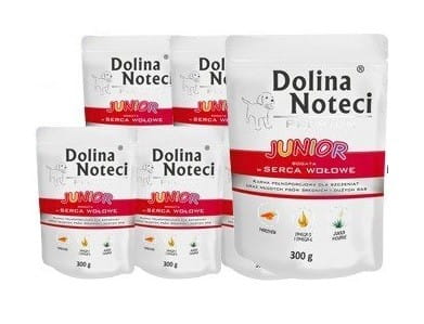 Dolina Noteci Premium wołowina junior 300 g × 10