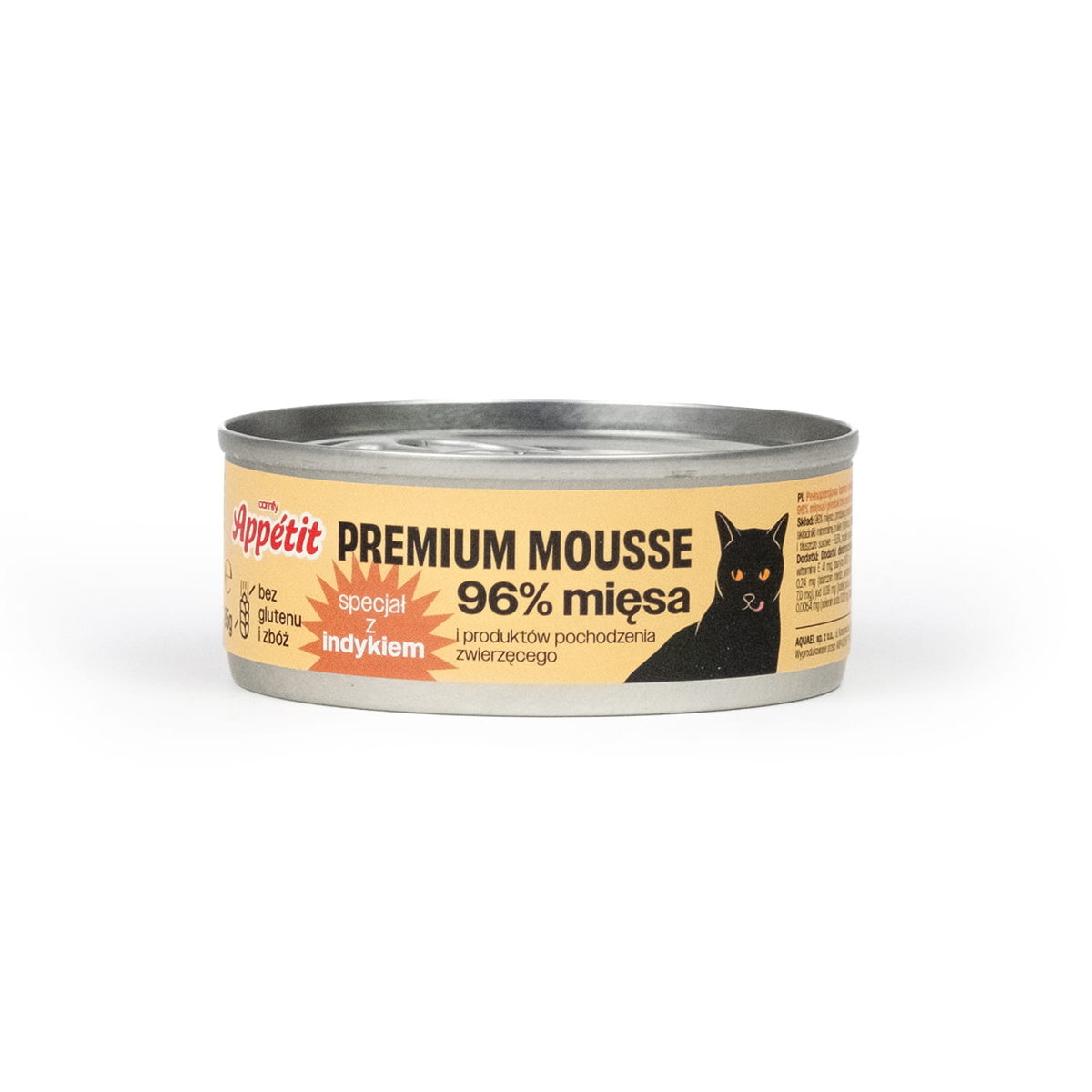 Comfy Appetit Premium Mousse indyk pasztet adult 85 g × 12
