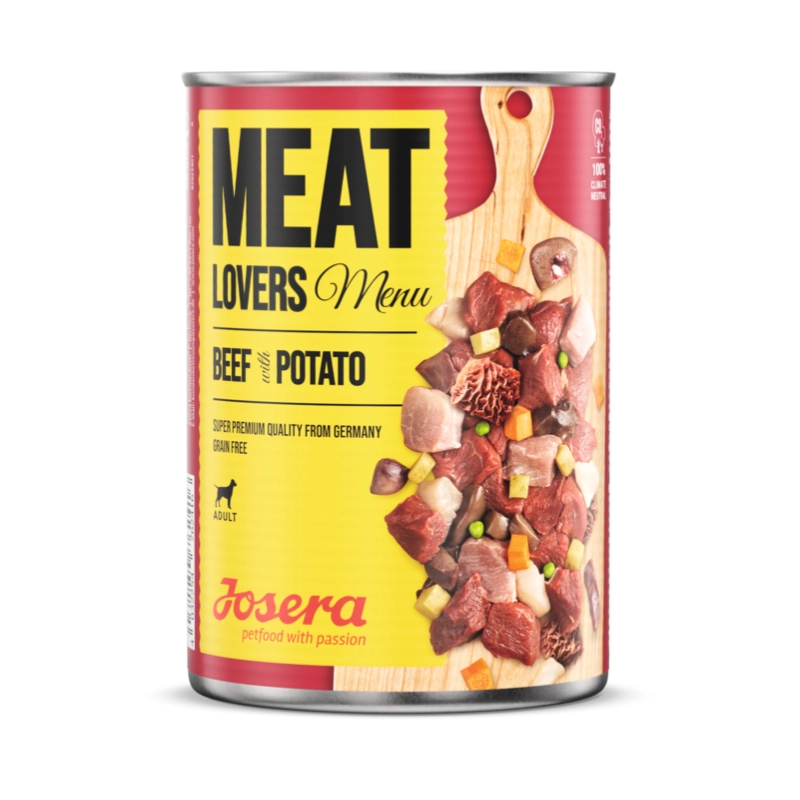 Josera Meat Lovers Menu wołowina z ziemniakiem adult 800 g
