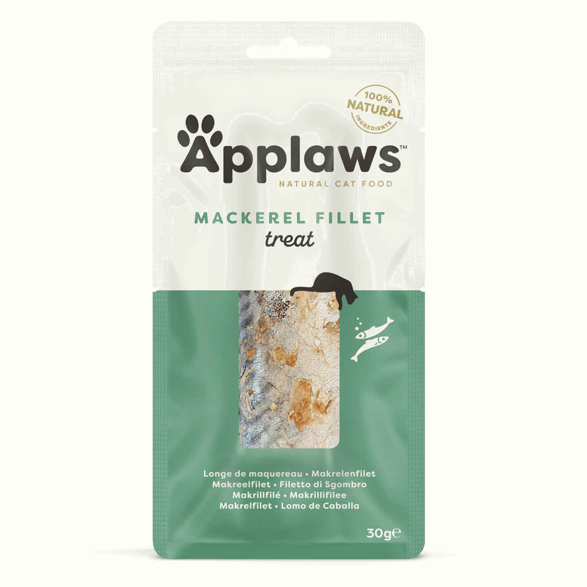 Applaws Treat makrela kawałki 30 g