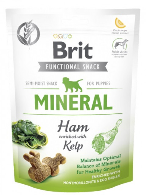 Brit Care Functional Snack Mineral szynka puppy 150 g
