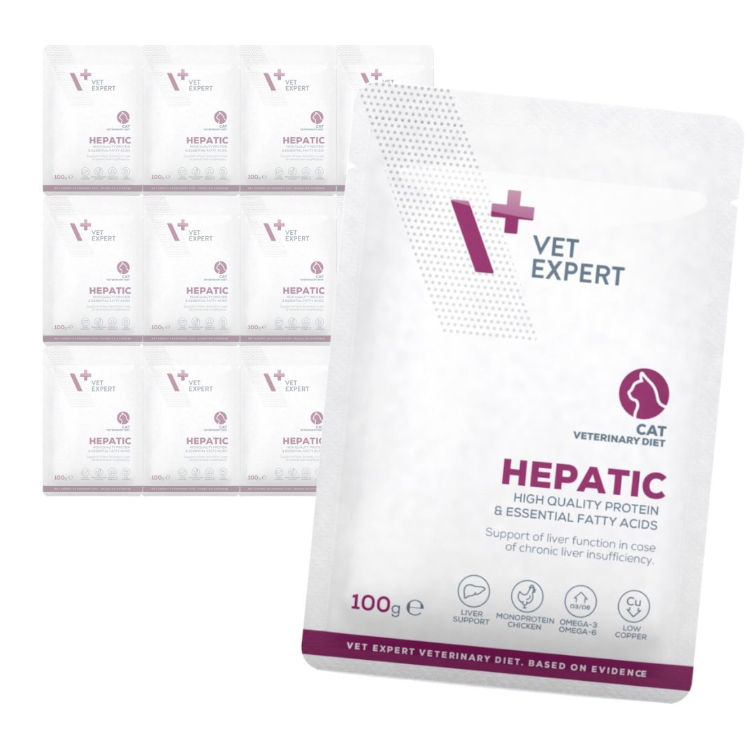VetExpert Veterinary Diet Hepatic adult 100 g × 12