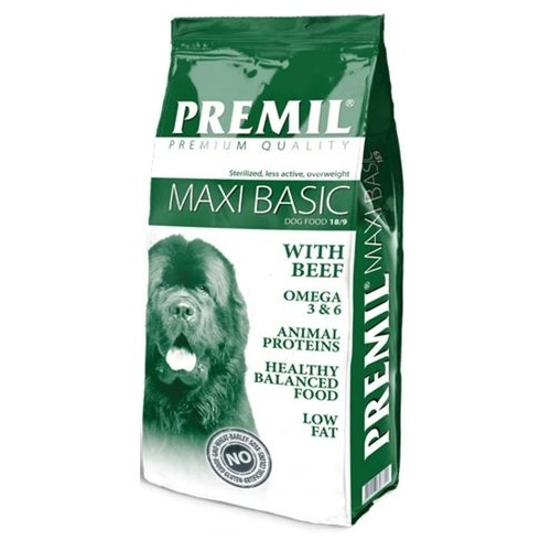 Premil Maxi Basic Beef wołowina sterylizowane 15 kg