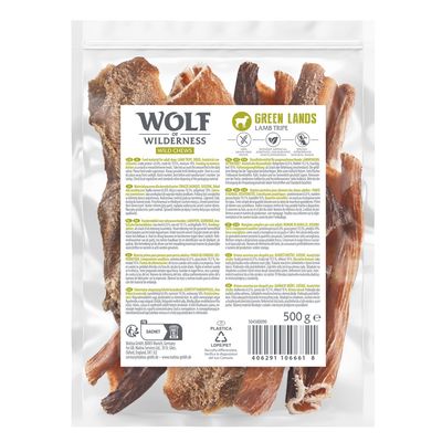 Wolf of Wilderness Green Fields jagnięcina 500 g