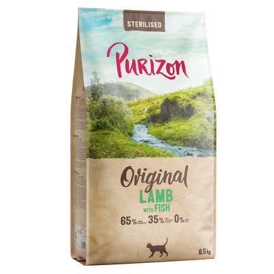 Purizon Original Sterilised jagnięcina, ryby adult 6,5 kg