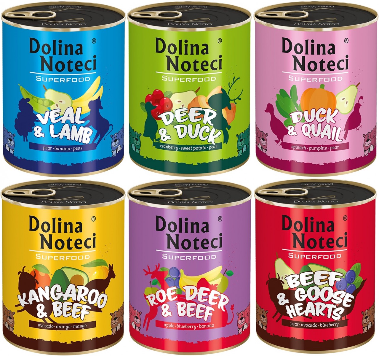 Dolina Noteci Superfood Mix adult 800 g × 6
