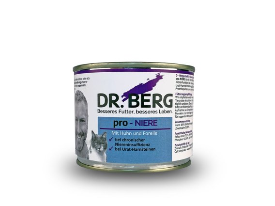 Dr.Berg Pro-Niere Urinary kurczak, pstrąg adult 200 g