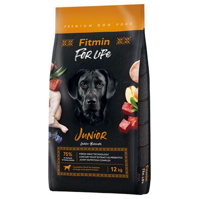 Fitmin Dog for Life junior duże rasy 12 kg × 2