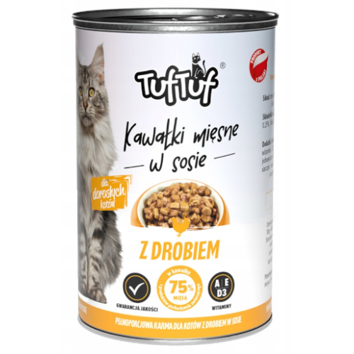Tuf Tuf drób w sosie adult 415 g