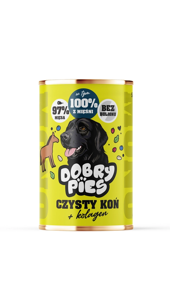Dobry Pies Mono konina adult 400 g
