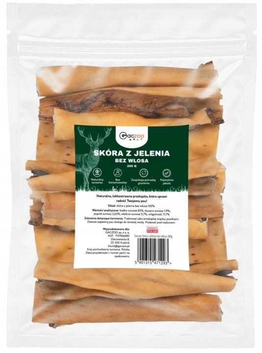 Gaczoo jeleń 200 g