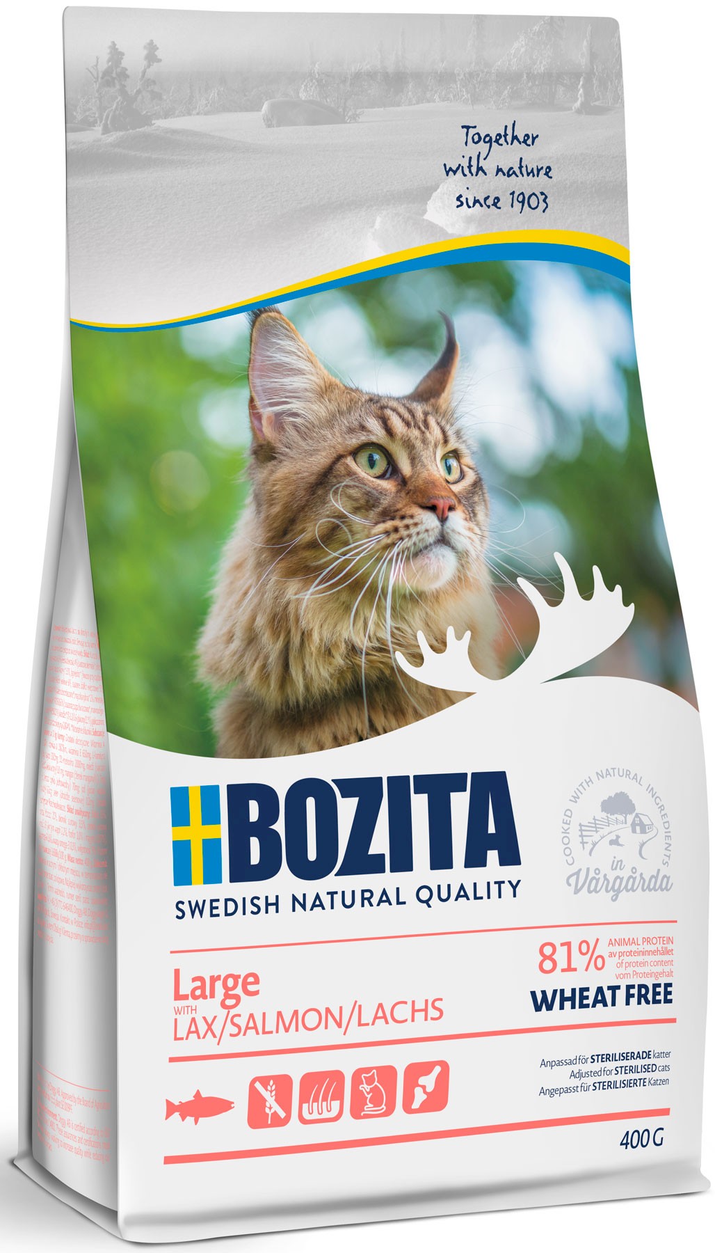 Bozita Large łosoś adult 400 g