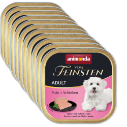Animonda Vom Feinsten indyk, szynka adult 150 g × 11