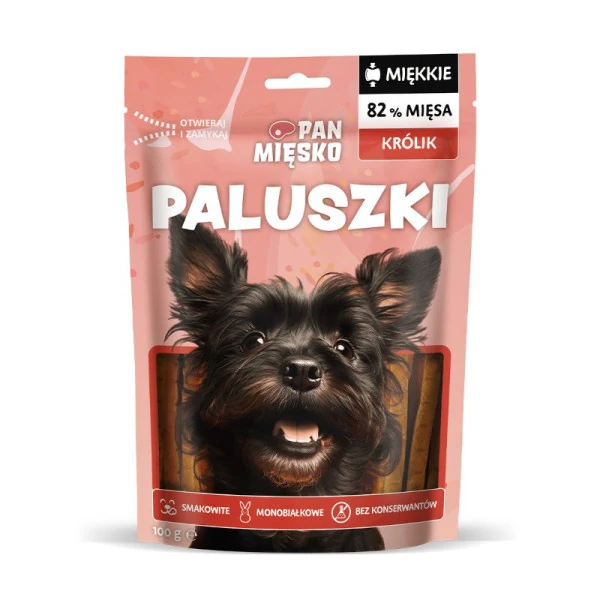 Pan Mięsko Paluszki królik 100 g