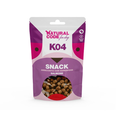 Natural Code Dog Snack łosoś 120 g