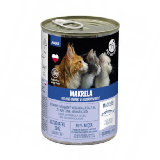 Pet Republic makrela w sosie adult 400 g
