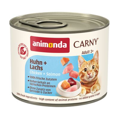 Animonda Carny Sensitive kurczak, łosoś adult 200 g × 6