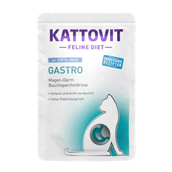 Kattovit Gastro kaczka z ryżem 85 g