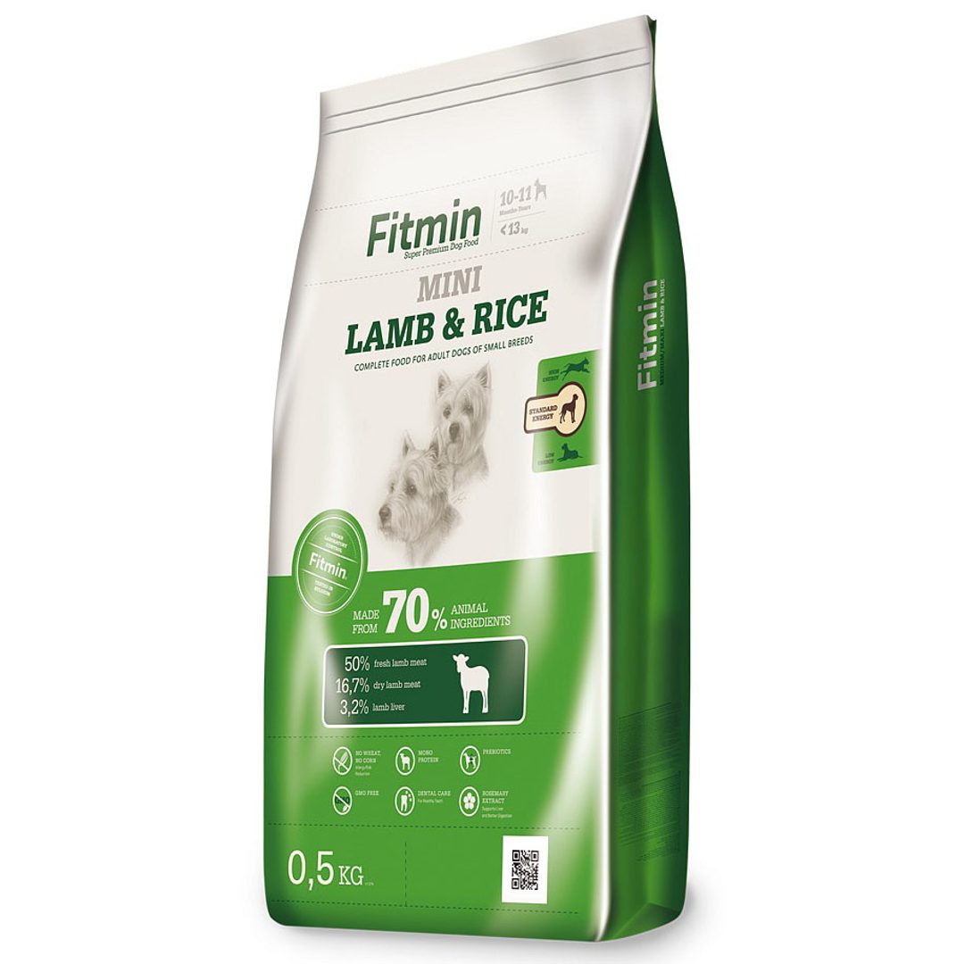 Fitmin jagnięcina adult małe rasy 500 g