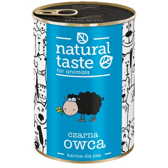 Dolina Noteci Natural Taste jagnięcina, wieprzowina, wołowina adult 400 g