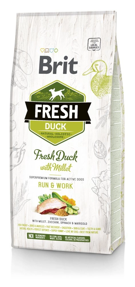 Brit Fresh kaczka adult 12 kg