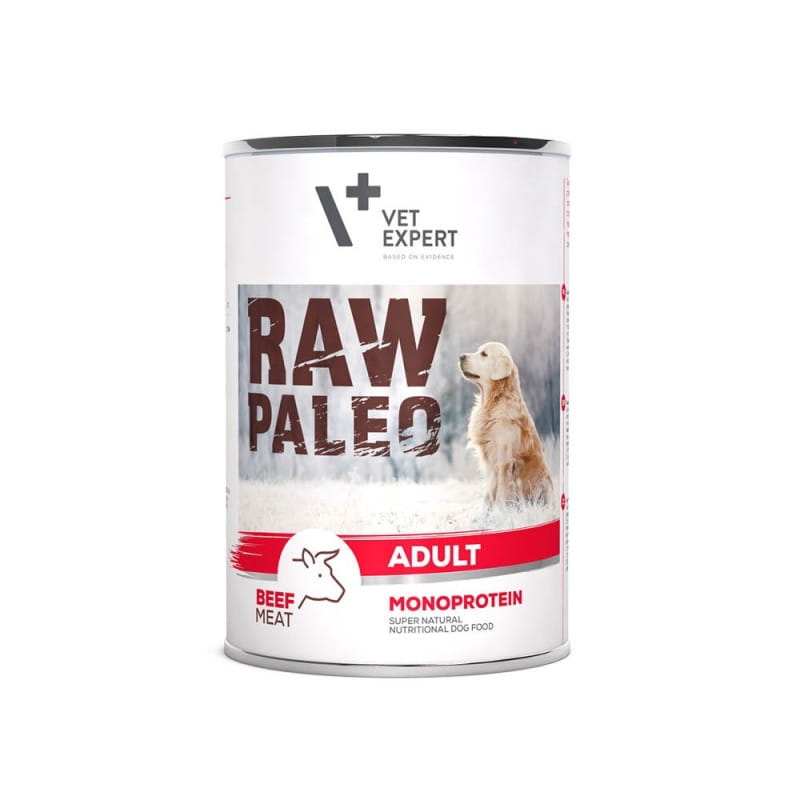 VetExpert Raw Paleo wołowina adult 400 g