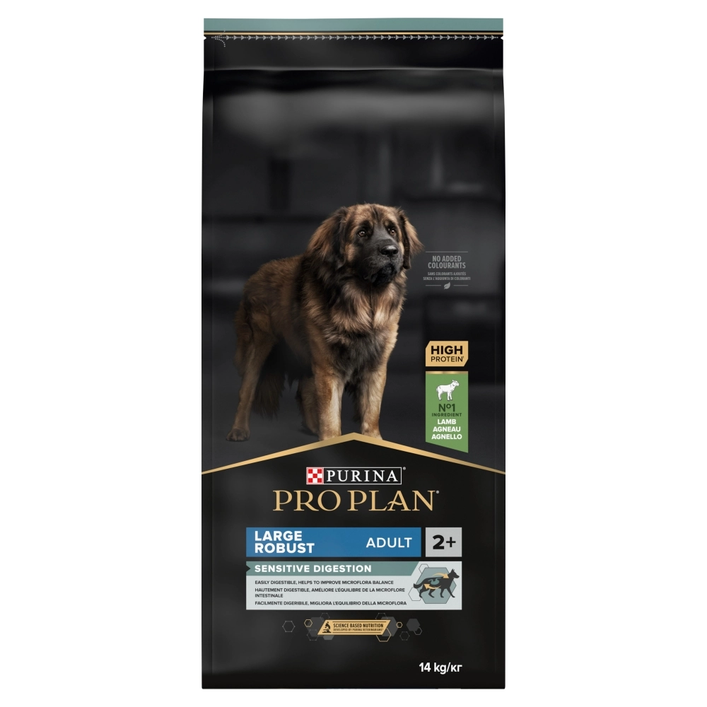 Purina Pro Plan Sensitive Digestion jagnięcina adult duże rasy robust 14 kg