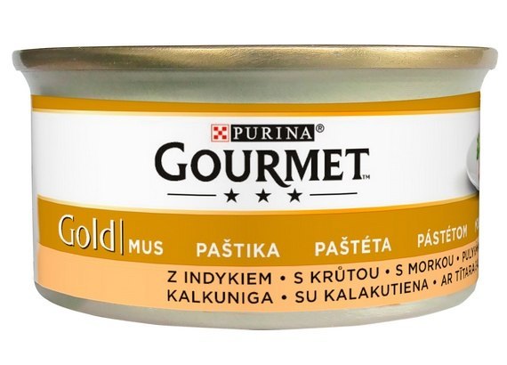 Purina Gourmet Gold indyk pasztet 85 g