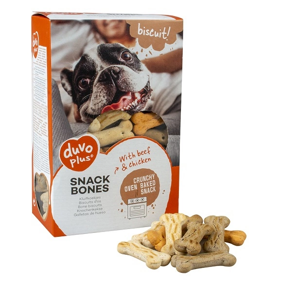 DUVO+ Snack Bones kurczak, wołowina 500 g