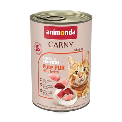 Animonda Carny Single Protein indyk adult 400 g × 24