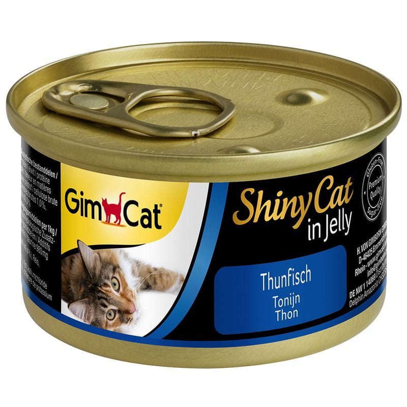 GimCat ShinyCat tuńczyk w galaretce adult 70 g