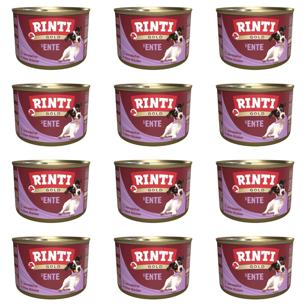 Rinti Gold kaczka 185 g × 12