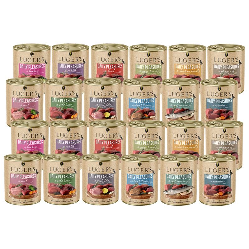 Luger's Daily Pleasures adult 800 g × 24